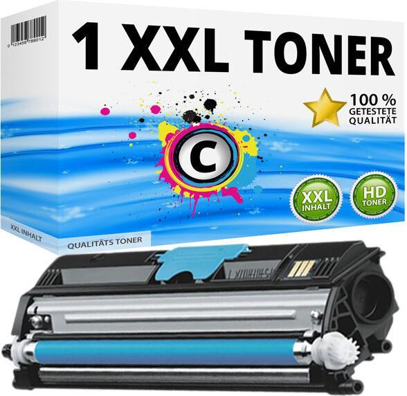 Image du produit Druckfuxx 1x XL TONER CYAN für KONICA MINOLTA MAGICOLOR 1600W 1650EN 1680MF 1690