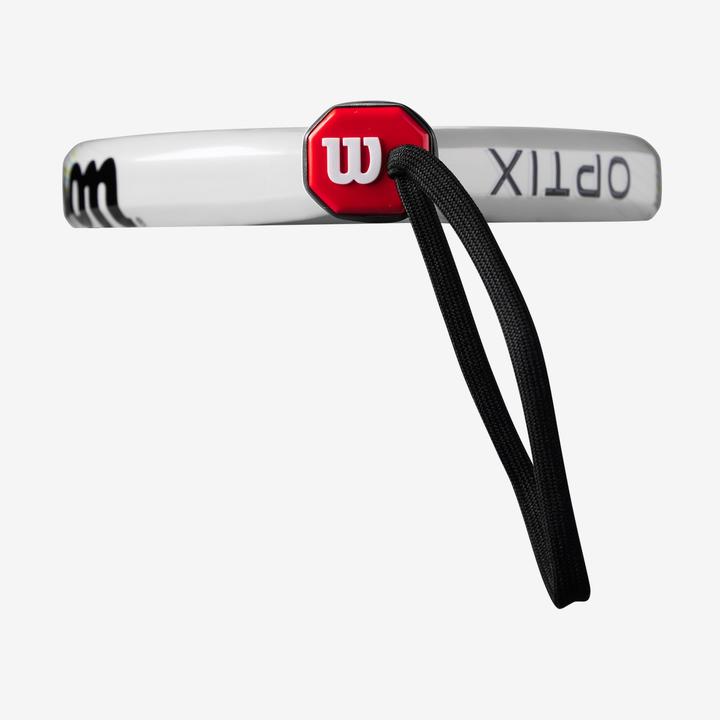 Actual product image Wilson Padelracket Optix V1 Weiss, Zielgruppe: Erwachsene, Kinder