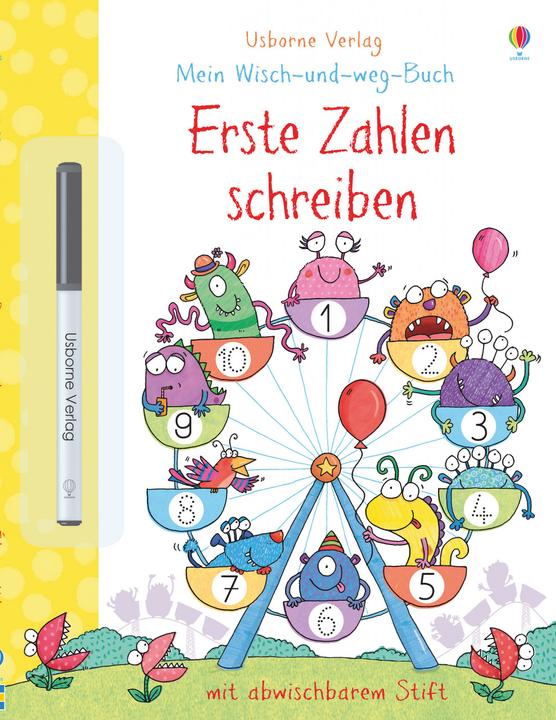 Produktbild Mein Wisch-und-weg-Buch: Erste Zahlen schreiben (Deutsch, Jessica Greenwell, 2015)