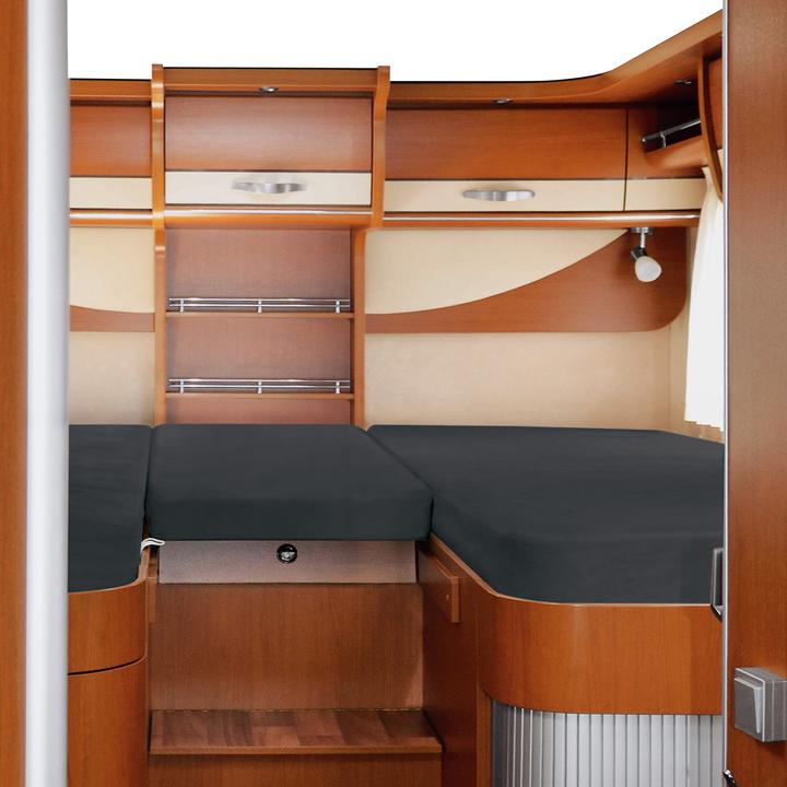 Image du produit Erwin Müller Set de draps-housses pour lit arrière de camping-car/caravane (70 x 190 cm)