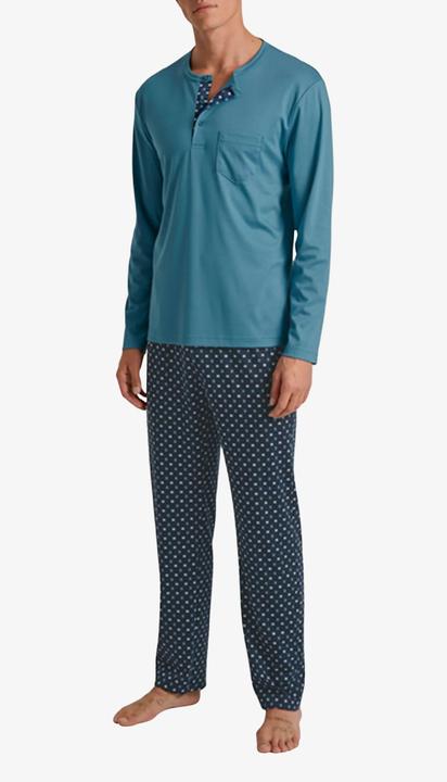 Produktbild Calida Pyjama "Relax Choice 3" blau (M)