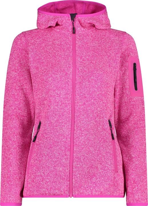 Produktbild CMP Campagnolo Women's Jacket Fix Hood Jacquard Knitted 3H19826 (34)