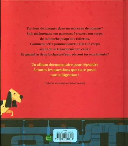 Image du produit Milan éditions Au revoir, petite crotte! : le grand voyage des aliments (Français, Emanuel, Wiemans, Bal Floor, 2023)