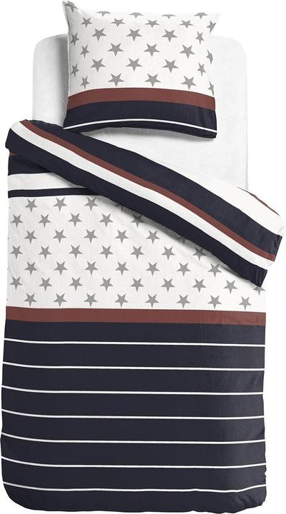 Image du produit Traumschlaf Sterne (Set de linge de lit, 200x200 cm + 80x80 cm)