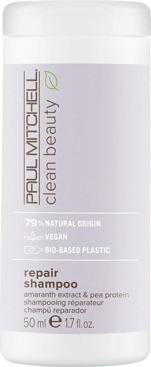 Paul Mitchell Restoring shampoo for damaged hair Clean Beauty ( Repair Shampoo) - Volume: 50 ml (50 ml, Flüssiges Shampoo)