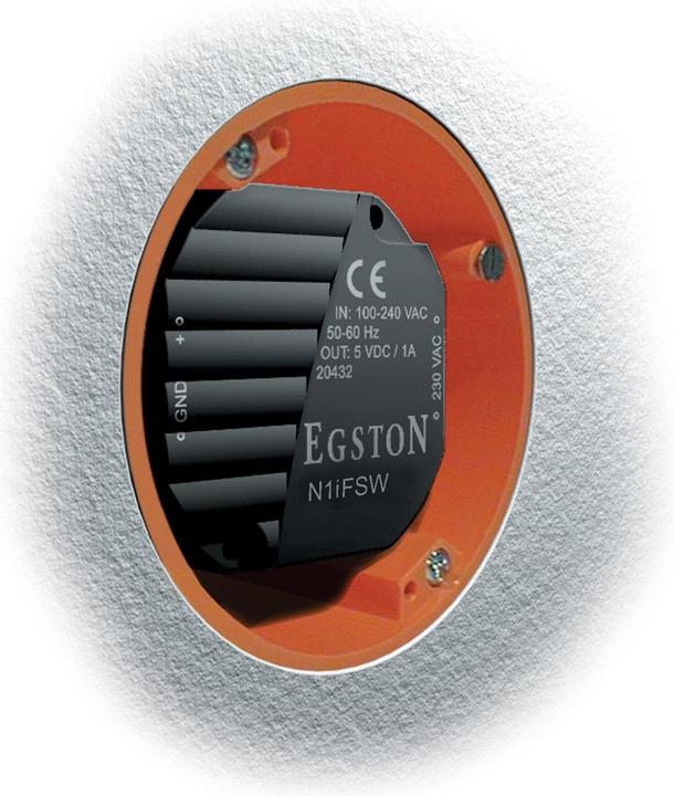 Produktbild Allnet Ersatznetzteil 12V25A Unterputznetzteil rund Standard 76mm Egston (Netzteil)