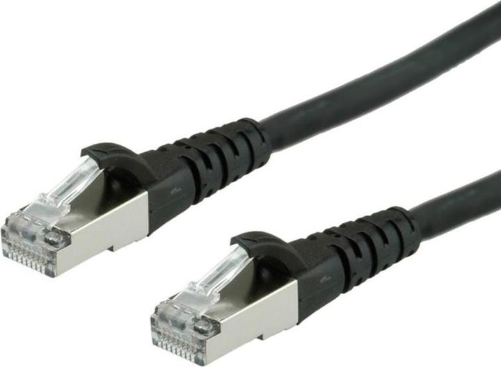 Produktbild Secomp Cordon Cat.6A (Class EA) FTP AWG26, noir, 1 m (CAT6a, 1 m)
