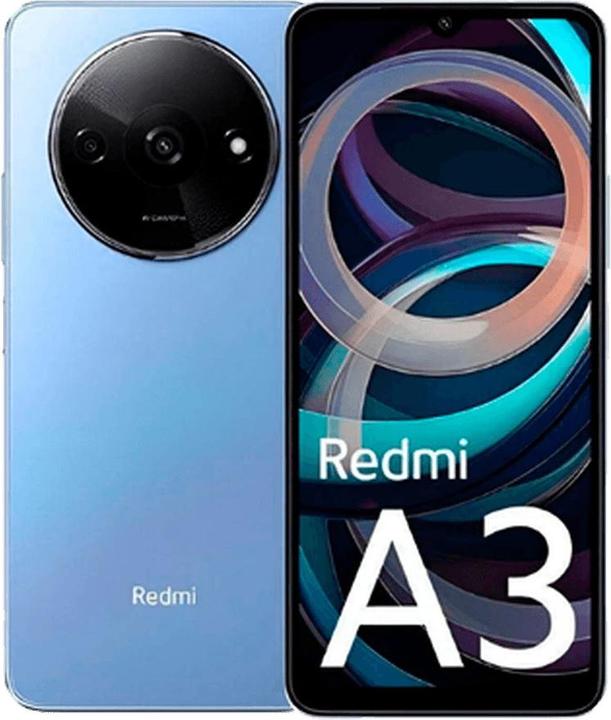 Actual product image Xiaomi Redmi A3 (128 GB, Star Blue, 6.70", Dual SIM, 8 Mpx, 4G)