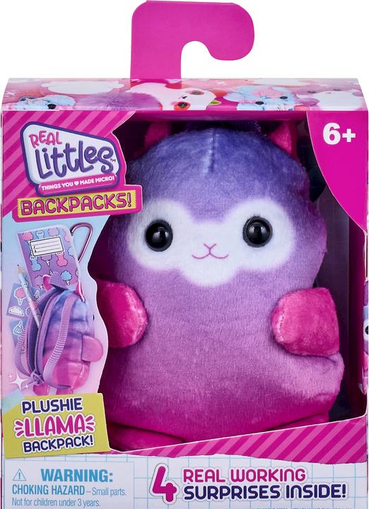 Immagine prodotto Real Zaino animale peluche ass. (12) (10 cm)