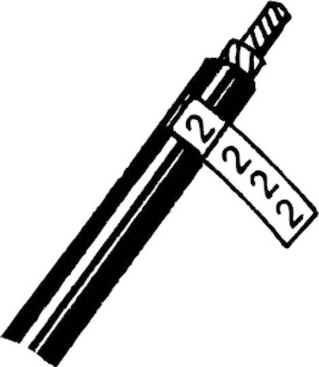 Productafbeelding Tru Components Bedrukte zelfklevende markers