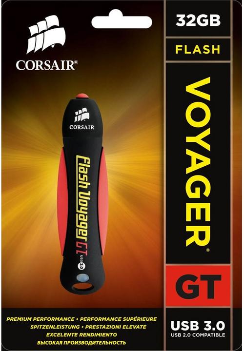 Actual product image Corsair Flash Voyager GT (32 GB)