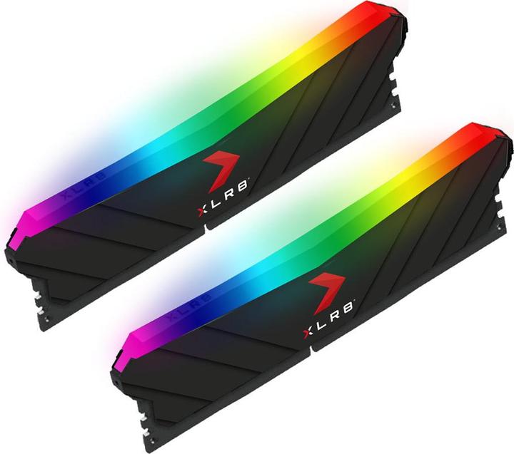 Immagine prodotto PNY Elettronica XLR8 RGB (2 x 8GB, 3200 MHz, DDR4-RAM, DIMM)