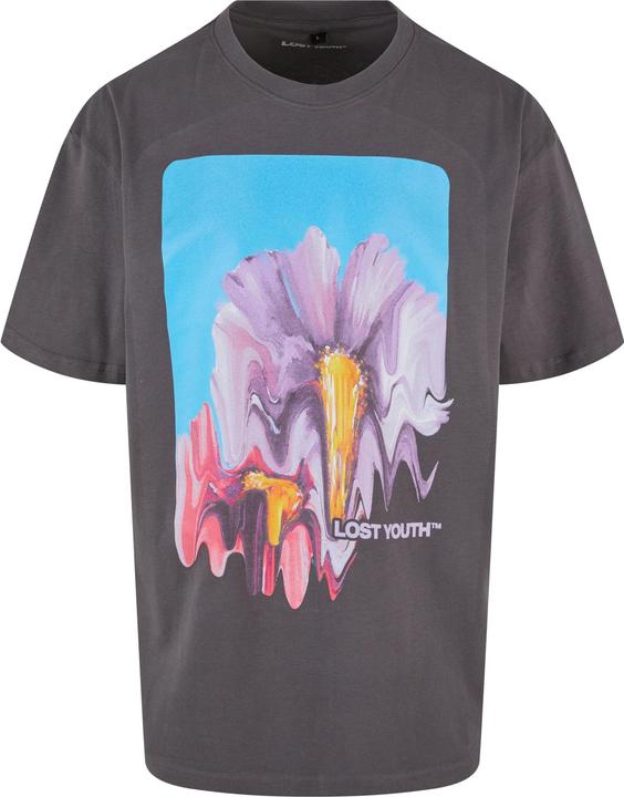 Lost Youth LY TEE - BLURRED FLOWERS - 159781 (XL)