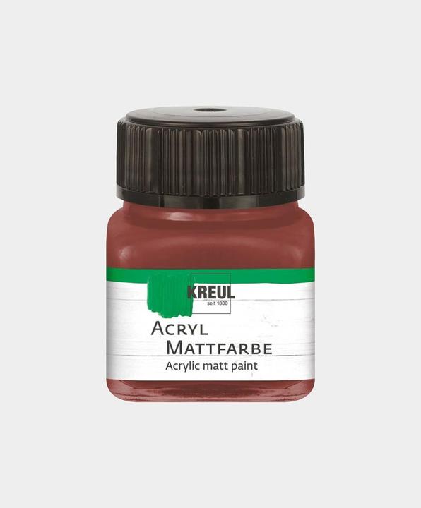 Produktbild Kreul Acryl Mattfarbe, 20 ml (Rehbraun, 20 ml)