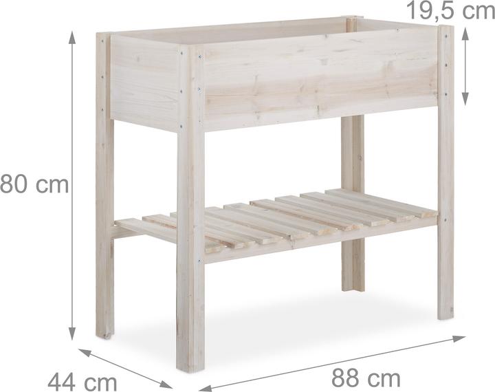 Immagine prodotto Relaxdays Fioriera bianco