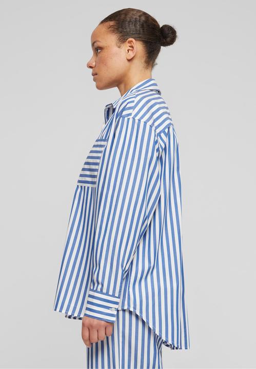Actual product image Urban Classics Ladies Striped Relaxed Shirt - 137879 (4XL)