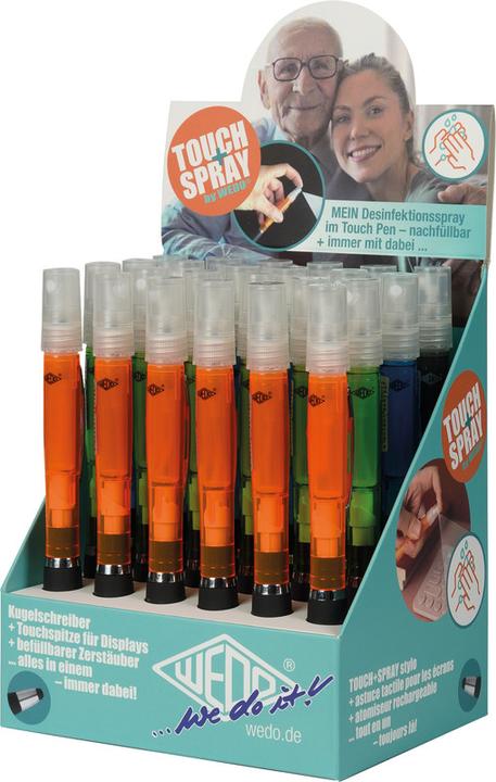 Wedo Eingabestift Touch und Spray Pen 3 in 1