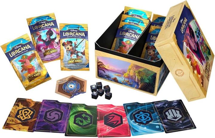 Immagine prodotto Disney Gioco di Carte Collezionabili Lorcana: Set 3 - Pacchetto Trove (Inglese) (Inglese, Box Set e Collezione)