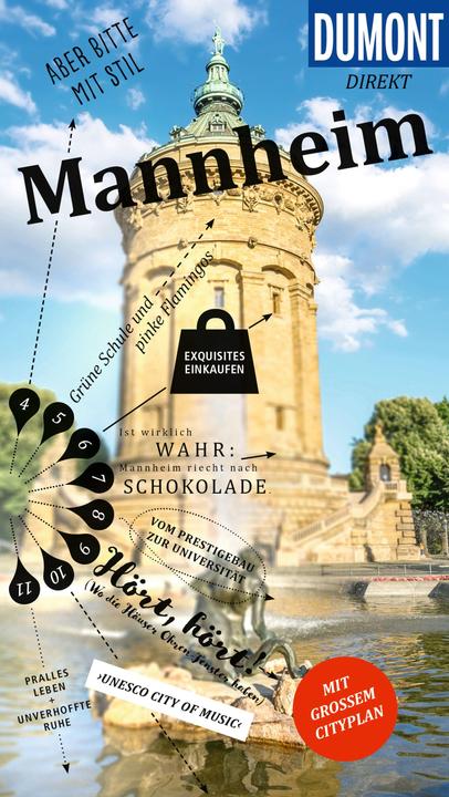 Actual product image direkt Reiseführer Mannheim (German, Annika Wind, 2024)