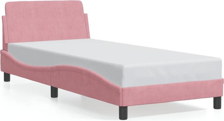 Immagine prodotto VidaXL Struttura letto con testiera in velluto (90 x 200 cm)