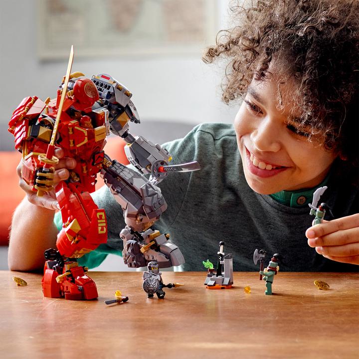 Immagine prodotto LEGO Pietra del fuoco Mech (71720, LEGO Ninjago)