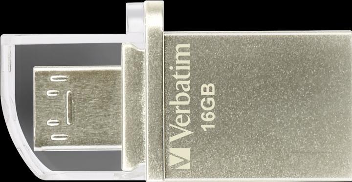 Actual product image Verbatim Store n Go OTG 16GB Micro Drive USB 3.0 (16 GB, USB-A, USB 3.0)