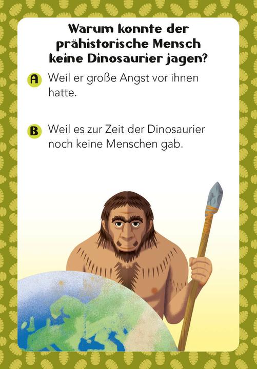 Produktbild National Geographic Dinosaurier-Quiz. 100 Fragen über Dinosaurier für Quizfans und Dinofans (100 Fragen & Ant (Deutsch, Lorenzo Sabbatini, Massimo Miato, White Star Kids, 2024)