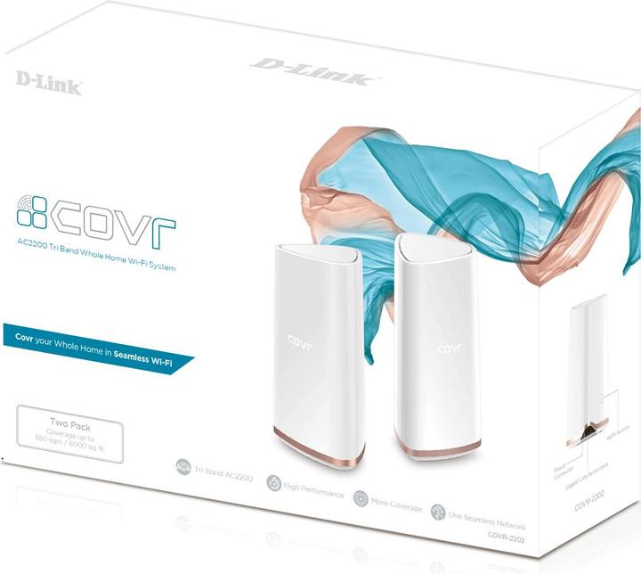 Produktbild D-Link COVR Tri Band 2er-Set