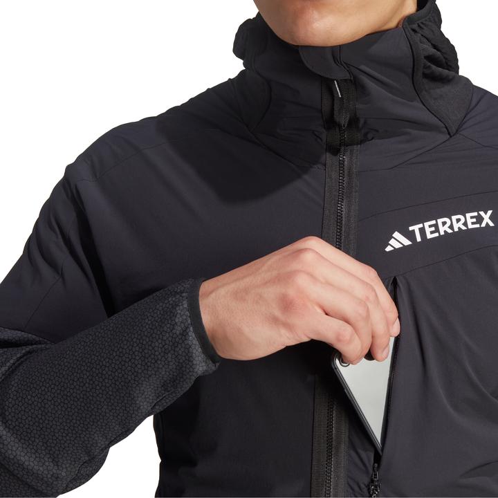 Actual product image adidas Terrex Techrock Hooded Wind Fleece Jacket (XL)