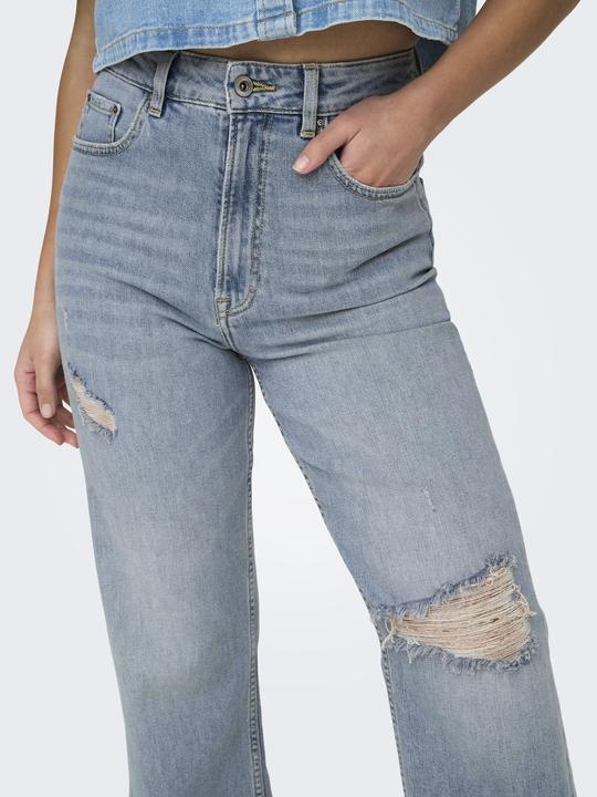 Actual product image Only ONLCAMILLE Hohe Taille Weiter Beinschnitt Jeans Jeans mit weitem Bein (31)