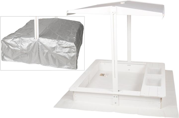 Immagine prodotto Wondermake Design-Sandkasten "solarca2" mit Spielwannen u. Abdeckung, Fichte