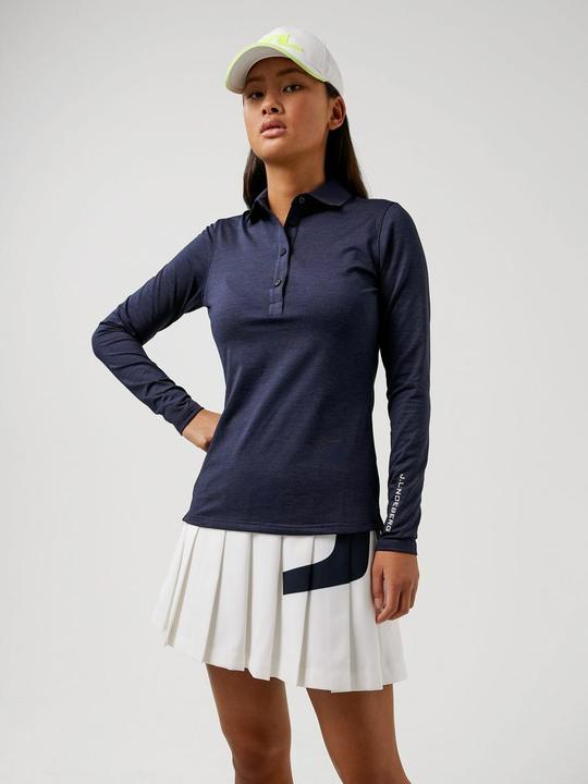 Actual product image J. Lindeberg Tour Tech Long Sleeved Polo Shirt (S)
