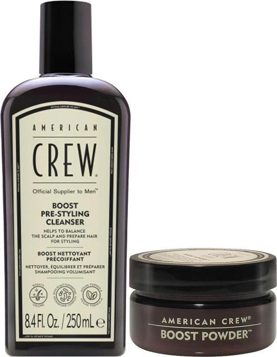 American Crew Boost Cleanser + Powder Set (Haarpflege set)