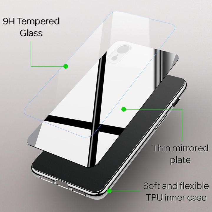 Produktbild Nalia Spiegel Hartglas Hülle (Apple iPhone XR)
