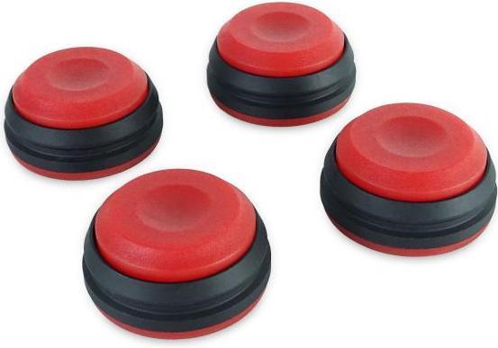 Actual product image keepdrum Speaker speaker feet SSA300 8-piece in red