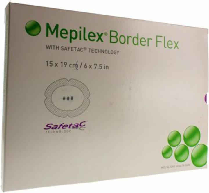 Mepilex Border Flex Oval 15x19cm (5 x)
