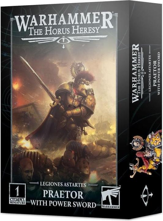 Actual product image Games Workshop Legion Praetor with Power Sword (Plastic)