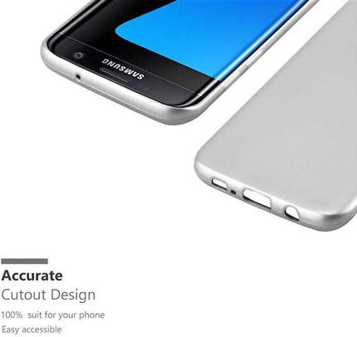 Actual product image Cadorabo TPU Matt Metallic Cover (Samsung Galaxy S7 Edge)
