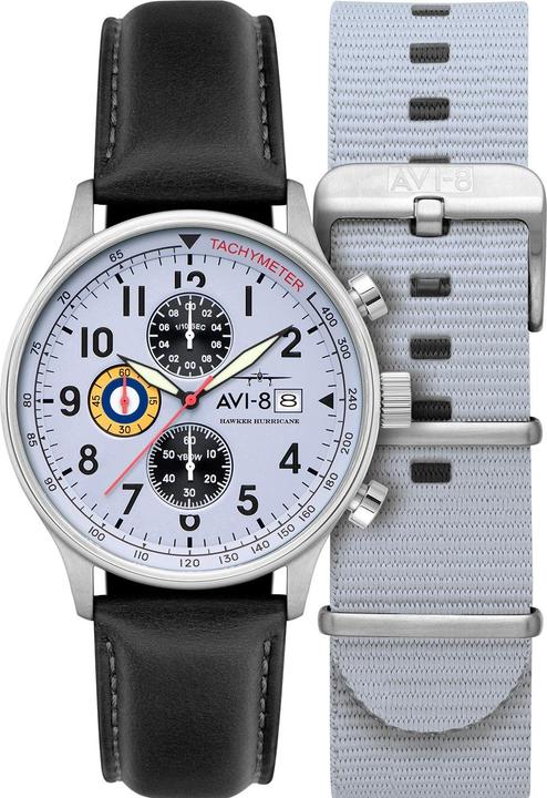 Actual product image AVI-8 AV-4011-0V Hawker Hurricane (Chronograph)