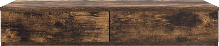Produktbild VidaXL Bettunterlagen aus Raucheiche 90x36,5x16,5 cm Holzwerkstoff