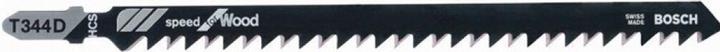 Actual product image Bosch Professional Zubehör Jigsaw blade T 344 D Speed for Wood, 3-pack