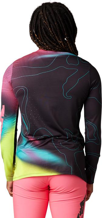 Produktbild Fox Jersey 22 W Flexair Ls Lunar Blk/Pnk (L)