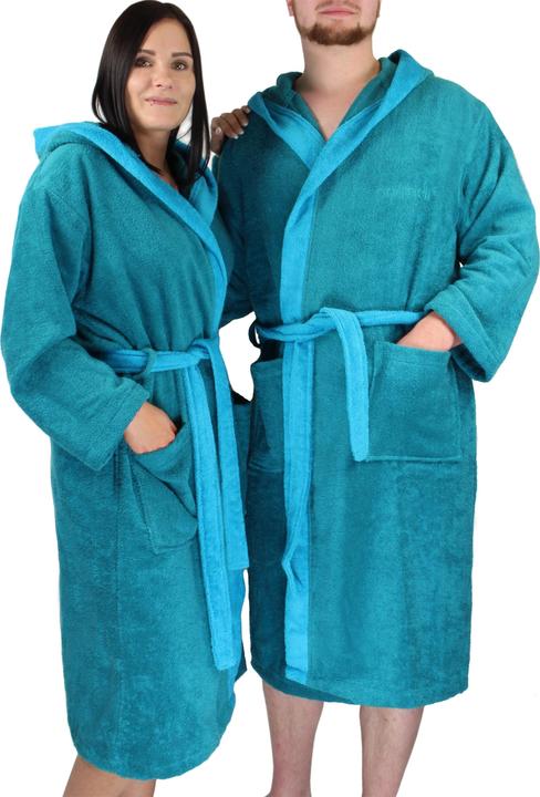 Actual product image Normani Bathrobe Two-Tone (L)