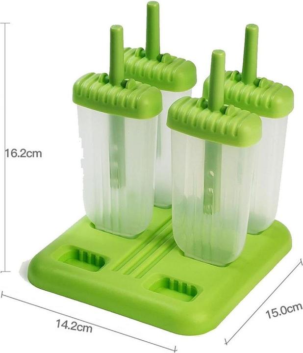 Actual product image König Design Popsicle Mould DIY Lid Ice Mould Maker Homemade BPA Free