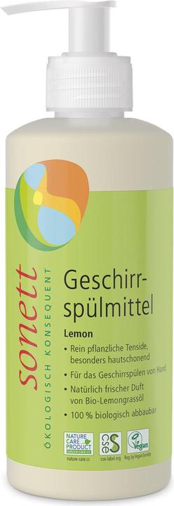 Actual product image Sonett Dishwashing liquid, Lemon, 300ml