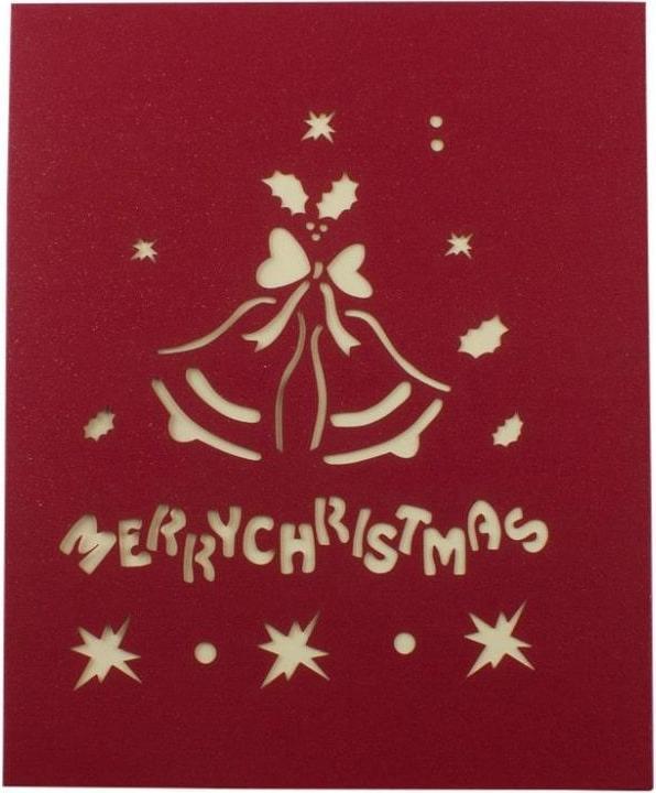Image du produit JTI Carte de Noël pop-up faite à la main - n° 7 (1 pcs)