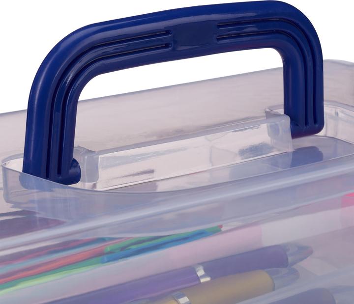 Image du produit Relaxdays Boîte en transparente (33 x 19.5 x 14 cm)