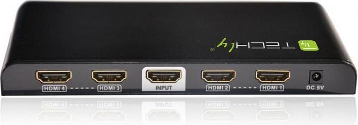 Actual product image Techly HDMI splitter