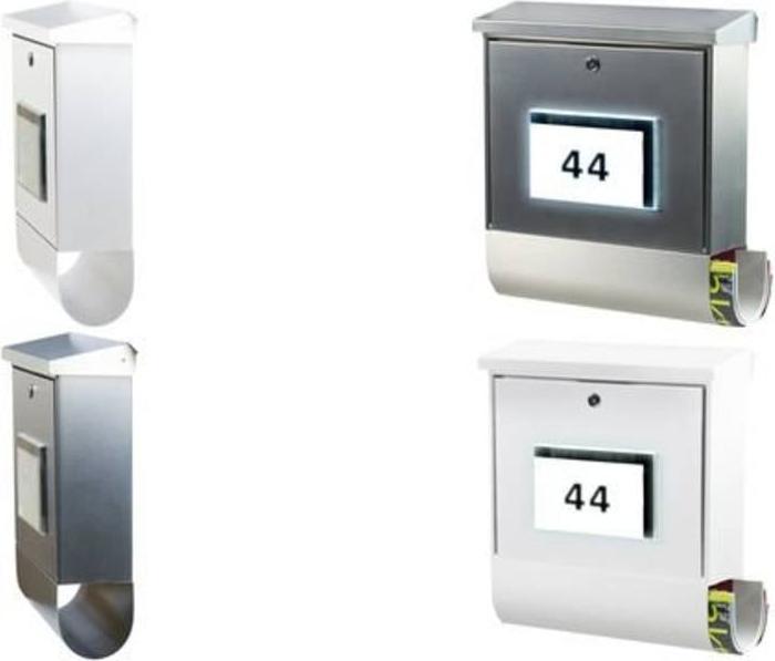Produktbild Burg Wächter Solar-Briefkasten-Set MALAGA 4400 W