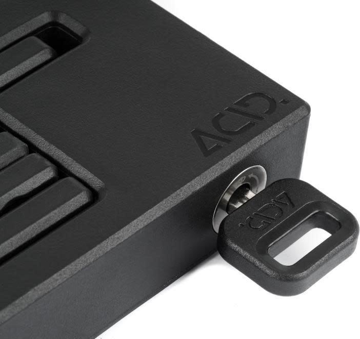 Actual product image ACID - Lock pieghevoile RIGID 90, black (90 cm)